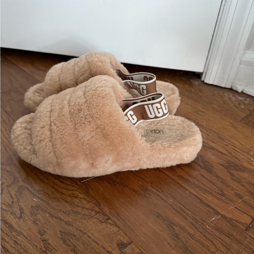 UGG Tan Slippers